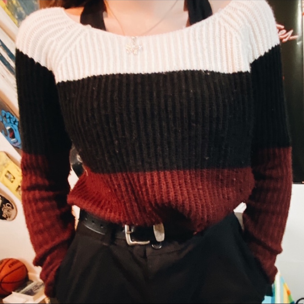 Color Block Sweater
